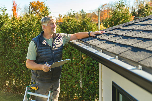 Professional Commercial Roofing technician working in Fairfax, CA
